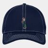 Stretch Mesh Contrast Stitch Cap Thumbnail