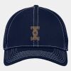 Stretch Mesh Contrast Stitch Cap Thumbnail