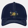 Stretch Mesh Contrast Stitch Cap Thumbnail
