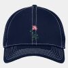 Stretch Mesh Contrast Stitch Cap Thumbnail