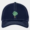 Stretch Mesh Contrast Stitch Cap Thumbnail