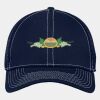 Stretch Mesh Contrast Stitch Cap Thumbnail