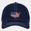 Stretch Mesh Contrast Stitch Cap Thumbnail