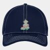 Stretch Mesh Contrast Stitch Cap Thumbnail