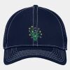 Stretch Mesh Contrast Stitch Cap Thumbnail