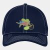 Stretch Mesh Contrast Stitch Cap Thumbnail