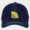 Stretch Mesh Contrast Stitch Cap Thumbnail