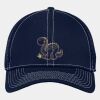 Stretch Mesh Contrast Stitch Cap Thumbnail