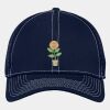 Stretch Mesh Contrast Stitch Cap Thumbnail