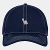 Stretch Mesh Contrast Stitch Cap Thumbnail