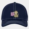 Stretch Mesh Contrast Stitch Cap Thumbnail