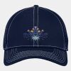 Stretch Mesh Contrast Stitch Cap Thumbnail