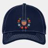 Stretch Mesh Contrast Stitch Cap Thumbnail