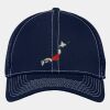 Stretch Mesh Contrast Stitch Cap Thumbnail