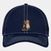 Stretch Mesh Contrast Stitch Cap Thumbnail