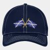 Stretch Mesh Contrast Stitch Cap Thumbnail