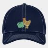 Stretch Mesh Contrast Stitch Cap Thumbnail