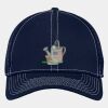 Stretch Mesh Contrast Stitch Cap Thumbnail