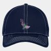 Stretch Mesh Contrast Stitch Cap Thumbnail