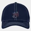 Stretch Mesh Contrast Stitch Cap Thumbnail