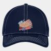 Stretch Mesh Contrast Stitch Cap Thumbnail