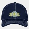 Stretch Mesh Contrast Stitch Cap Thumbnail