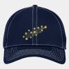 Stretch Mesh Contrast Stitch Cap Thumbnail