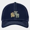 Stretch Mesh Contrast Stitch Cap Thumbnail