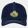 Stretch Mesh Contrast Stitch Cap Thumbnail