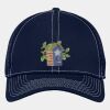 Stretch Mesh Contrast Stitch Cap Thumbnail