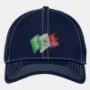 Stretch Mesh Contrast Stitch Cap Thumbnail