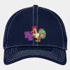 Stretch Mesh Contrast Stitch Cap Thumbnail