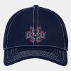Stretch Mesh Contrast Stitch Cap Thumbnail