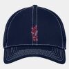 Stretch Mesh Contrast Stitch Cap Thumbnail
