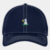 Stretch Mesh Contrast Stitch Cap Thumbnail