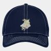 Stretch Mesh Contrast Stitch Cap Thumbnail