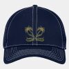 Stretch Mesh Contrast Stitch Cap Thumbnail