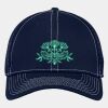 Stretch Mesh Contrast Stitch Cap Thumbnail