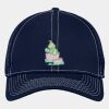 Stretch Mesh Contrast Stitch Cap Thumbnail