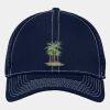 Stretch Mesh Contrast Stitch Cap Thumbnail