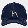 Stretch Mesh Contrast Stitch Cap Thumbnail