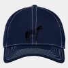 Stretch Mesh Contrast Stitch Cap Thumbnail