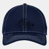 Stretch Mesh Contrast Stitch Cap Thumbnail