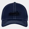 Stretch Mesh Contrast Stitch Cap Thumbnail