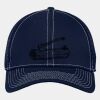 Stretch Mesh Contrast Stitch Cap Thumbnail