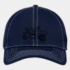 Stretch Mesh Contrast Stitch Cap Thumbnail