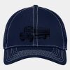 Stretch Mesh Contrast Stitch Cap Thumbnail