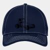 Stretch Mesh Contrast Stitch Cap Thumbnail