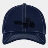 Stretch Mesh Contrast Stitch Cap Thumbnail