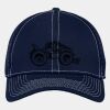 Stretch Mesh Contrast Stitch Cap Thumbnail